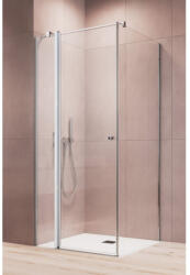 Radaway Cabina dus dreptunghiulara cu usa batanta si perete fix Radaway Eos II KDJ 110x80 cm (3799423-01R/3799430-01L)