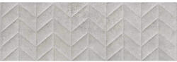 Marazzi Faianta baie / bucatarie rectificata gri 30x90 cm, Marazzi Work Grey Struttura Spike 3D (M139)