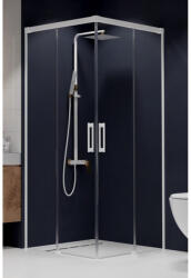 Radaway Cabina dus dreptunghiulara cu usi glisante Radaway Idea White KDD 90x100 cm, profil alb (387060-04-01L/387062-04-01R)