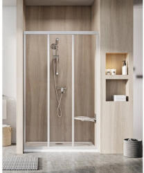 RAVAK Usa dus glisanta Ravak Supernova ASDP3 100xH198 cm, montaj in nisa, profil alb (00VA01R2Z1)