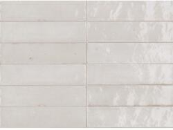 Marazzi Gresie exterior / interior portelanata alba 6x24 cm, Marazzi Lume White Lux (M6RN)