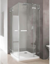 Radaway Cabina dus dreptunghiulara cu usi batante Radaway Euphoria KDD 80x90 cm (383061-01R/383060-01L)