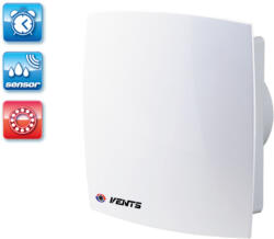 Vents 125 LD AUTO THL ventilátor időrelével páraérzékelővel golyóscsapágyas