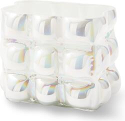 Polspotten Vază de sticlă Bubble 17, 5 cm transparentă (140-205-475)