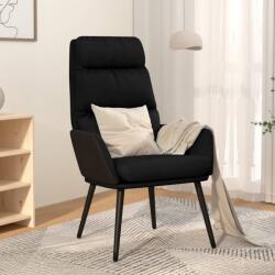 vidaXL Scaun de relaxare, negru, material textil GartenMobel Dekor (341125)
