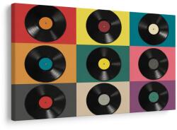 Dovido Tablou discuri de vinil retro - 40x30 - dovido - 115,66 RON