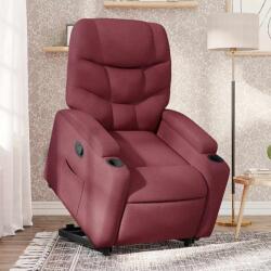 vidaXL Fotoliu rabatabil cu ridicare, rosu vin, material textil GartenMobel Dekor (3204599)