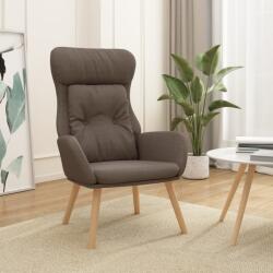 vidaXL Scaun de relaxare, gri taupe, material textil GartenMobel Dekor (341299)