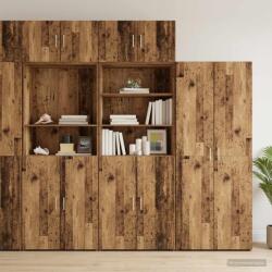 vidaXL Dulap de depozitare cu rafturi Lemn vechi 70 x 42, 5 x 225 cm GartenMobel Dekor (3446667) Comoda