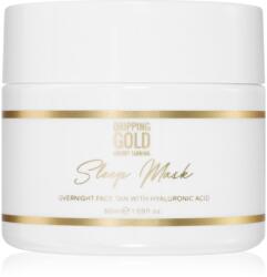 Dripping Gold Sleep Mask mască facială auto-bronzantă, de noapte culoare Medium/Dark 50 ml