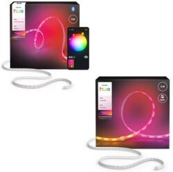 Philips - Bandă LED RGBW reglabilă Hue FLUX 3+2m LED/48, 5W/230V 2200-6500K (P7214A)