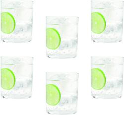 Tognana Boroszilikát üvegpohár szett 6 darab, átlátszó, 420 ml LYRA (LA585P2TRAS)