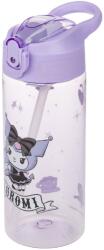 Baagl szívószálas tritán kulacs - Kuromi Fortune Dream, 500 ml (A-36245)
