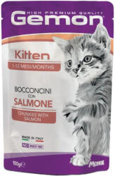 Gemon Chunkies Kitten Alutasakos Macskaeledel (Lazac) - 100 g