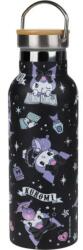 Baagl thermo kulacs bambusz kupakkal - Kuromi Fortune Dream, 500 ml (A-36243)