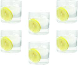 Tognana boroszilikát üvegpohár szett 6 darab, átlátszó, 330 ml, LYRA (LA585P1TRAS)