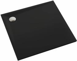 Schedline Libra Black Mat cădiță de duș pătrată 90x90 cm negru 3SP. L1K-9090/C/MG (3SPL1K9090CMG)
