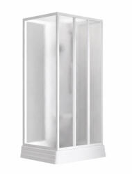 RAVAK Supernova cabină cu cădiță 90x90 cm pătrat alb luciu/ 83677112ZG (83677112ZG)