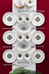 Hermia Breakfast Set (16 Pieces) Multicolor Bergama 16
