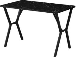 Hanah Home étkezőasztal Black Elma 110 - Fekete