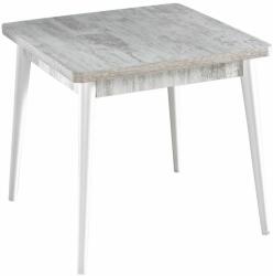 Hanah Home Étkezőasztal Antique White Flora Antik - Antik, Fehér
