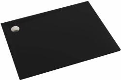 Schedline Libra Black Mat cădiță de duș dreptunghiulară 80x70 cm negru 3SP. L1P-7080/C/MG (3SPL1P7080CMG)