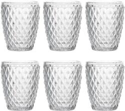 Tognana DIAMOND átlátszó pohárkészlet, 6 darab, 260 ml (N3585B2TRAS)