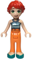 LEGO® Minifigurák MIa fémes - kékes felsőben frnd0681 (frnd0681)