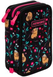 Astra Penar cu rechizite Astra Flower Capy - 3 fermoare (AS503026019) Penar