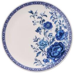  Hermia Desszertes Tányér Készlet (6 darabos) Kék Fehér Blue Garden