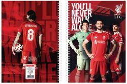 Nebulo Nebulo: Liverpool Spirálfüzet vonalas 60 lapos A/4-es 1db (LP-SP-FUZET-VO-A4)