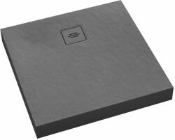 Schedline NonLimits Grey Stone négyzet alakú zuhanytálca 100x100 cm szürke 3ST. N2K-100100/S/ST-M1/S/ST (3STN2K100100SSTM1SST)