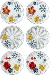  Hermia Dessert Plate Set (6 Pieces) Multicolor DNR0053