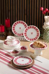 Hermia Breakfast Set (11 Pieces) Pink White MCH0011359