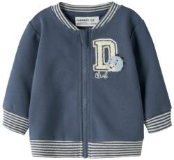 NAME IT Bluza trening băiat bebe, albastru/crem, 50-86 albastru indigo (14ED88)