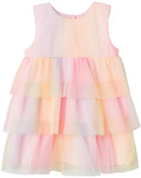 NAME IT Rochie fată fără mâneci cu volane, multicolora, 80-110 iridescent (13F4E0)