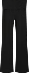 NAME IT pantaloni de fată cu picior trapez Negru / Negru (144724)