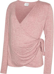 Mamalicious Bluza gravide cu mânecă lungă, alăptare, mov mov (14BA11)
