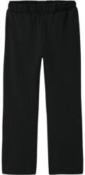 NAME IT Pantaloni trening fete, gri/negru, 128-164 Negru/Negru (14ED1A)