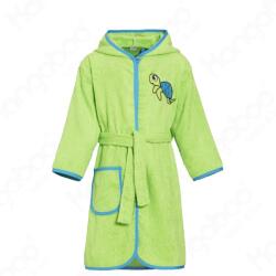 Playshoes halat de baie cu glugă pentru băieți cu glugă verde-verde (10DD06)