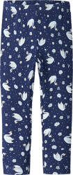 NAME IT jambiere pentru fete cu model pufos albastru (14AB45)