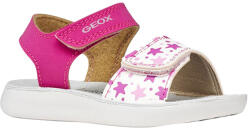 GEOX sandale fată cu velcro fuxia/alb (14C09F)