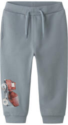 NAME IT pantaloni de agrement băieți cu model pufos albastru (14936B)