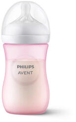 Philips Biberon Natural Response 260 ml 1 lună+ Pink roz (13836C)