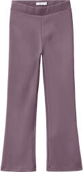 NAME IT pantaloni de fată cu picior trapez malva/ Amurg arctic (13DBBB)