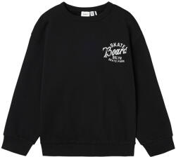 NAME IT hanorac pufos cu mânecă lungă pentru băiat negru (1437E8)