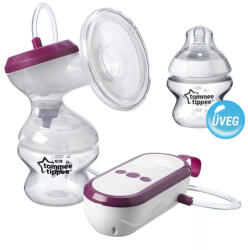 Tommee Tippee Pompă de sân electrică Made for Me + sticlă cadou 150ml (136743)