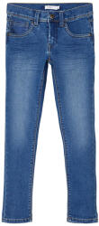 NAME IT Blugi pentru băieți, clasici, bleu/negru, 116/164 Albastru/ Albastru mediu Denim (13DBE1)