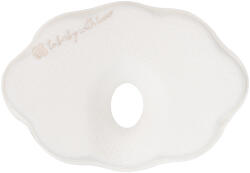 KikkaBoo Cloud pernă preventivă cu spumă cu memorie pentru cap plat - Airknit White Airknit alb (139E3C)