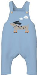 NAME IT pantaloni de grădinar pufoși pentru băiat albastru deschis (14424F)